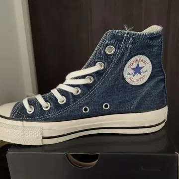 CONVERSE 올스타 데님 하이컷 스니커즈