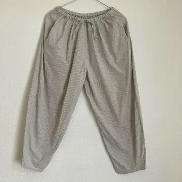 atelier d'antan 시어서커 테이퍼드 팬츠