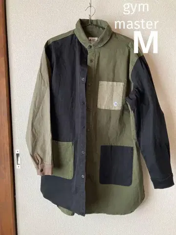 [새상품급] gymmaster 컬러풀 롱 긴팔 셔츠 M 사이즈
