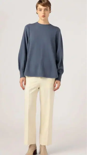 Ballsey 엑스트라 파인 울 백 슬릿 풀오버