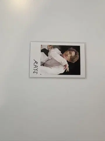 SnowMan 이와모토 테루 포토 카드와 스트랩 세트
