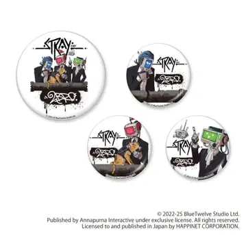 STRAY x 2BRO. 콜라보 캔뱃지 TGS 게임쇼