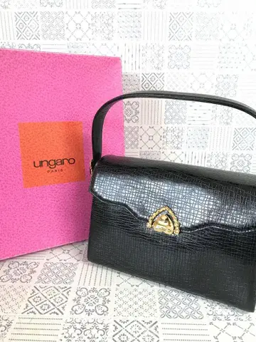ungaro PARIS 핸드백 블랙 여성용