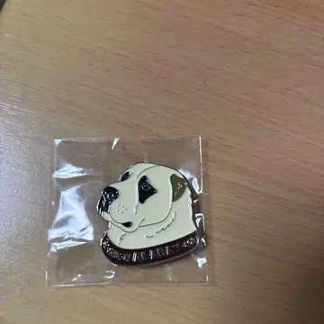 투르크메니스탄 핀 배지 알라바이 개 엑스포 파빌리온 내 한정품