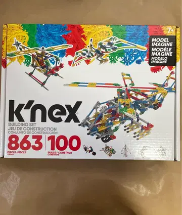 K'NEX 빌딩 세트 863 피스 100 builds