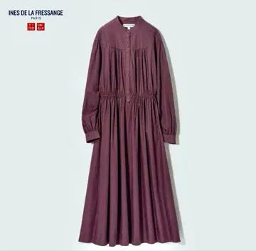 UNIQLO 콜라보 INES 코튼 트윌 원피스
