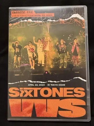 [ 새상품급 ] SIXTONES VVS 일반ver Blue-ray
