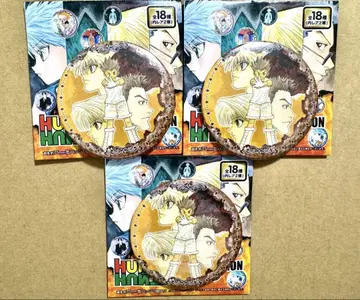 HUNTER x HUNTER 컬렉션 캔뱃지 곤 키루아 크라피카 세트