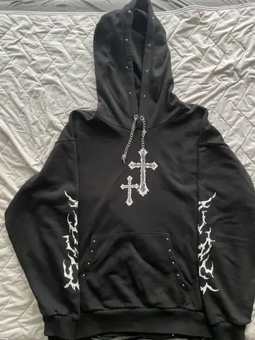 Dim Moire Gothic BIG 후디