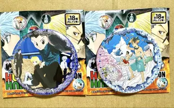 HUNTER x HUNTER 컬렉션 캔뱃지 레어 키루아 크라피카 세트