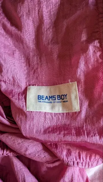 BEAMS BOY 핑크 캐주얼 팬츠