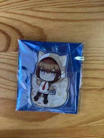 마키세 크리스 고양이 귀 SD 아크릴 키홀더 스탠드 STEINS;GATE