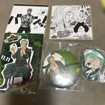 ONE PIECE 조로 캔뱃지