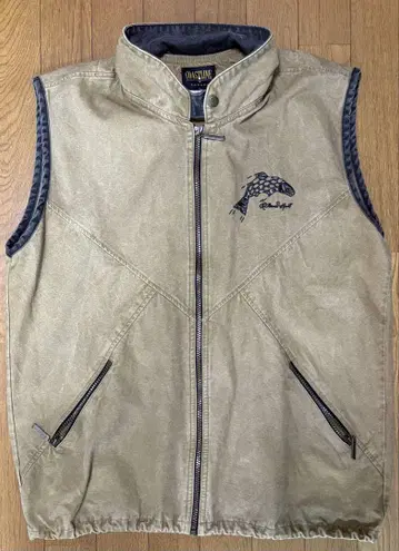 COASTLINE 베이지 낚시용 조끼