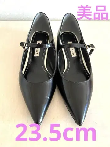 새상품급 DIANA 다이애나 가죽 멜리 제인 23.5cm 블랙