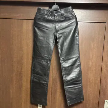 폴 스미스 가죽 팬츠 29 사이즈 블랙