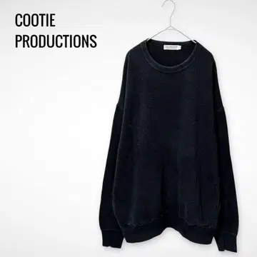 COOTIE 21AW 헤비 와플 크루넥 스웨트