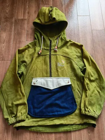 go slow caravan 후드 부착 공룡 후드티