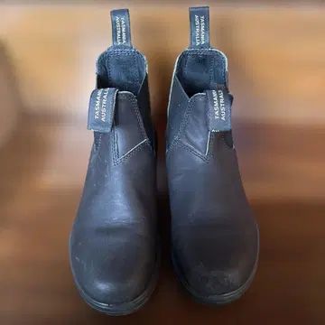 Blundstone 블랙 사이드 고어 부츠 블랙