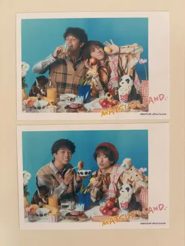 MATSURI 폴라로이드풍 브로마이드 2장 세트 (하시즈메, 오노데라)