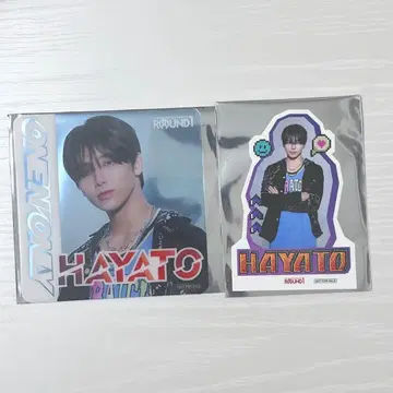 ONE N' ONLY HAYATO 라운드 원 코스터 스티커