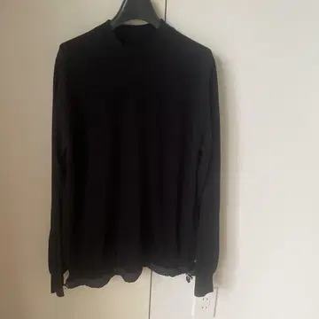 사카이 sacai 블랙 긴팔 니트 스웨터