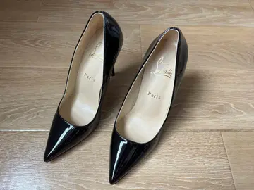 12cm 힐 스틸레토 에나멜 펌프스