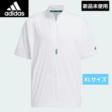 미사용 새상품 아디다스 골프 코드 카오스 하프 지퍼 반팔 바람막이 XL