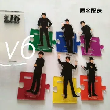 V6 25th anniversary 아크릴 스탠드 6종 세트