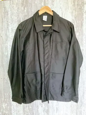 [ 구제 의류 ] 블랙 몰스킨 커버올