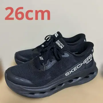 SKECHERS 블랙 러닝화 26cm