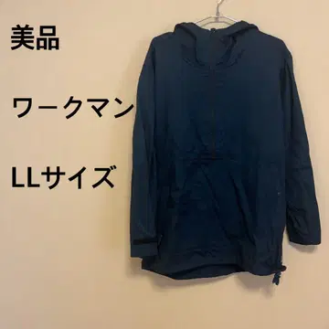 [새상품급] 워크맨/남성용/아우터/하프 지퍼/후드티/네이비