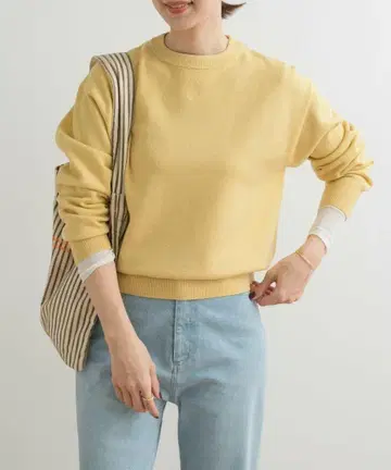 DOORSUR TECH 200일 니트 맨투맨 라이크 풀오버 24aw