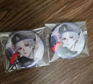 니지산지 타워 콜라보 쿠츠하 캔뱃지 VTuber ChroNoiR
