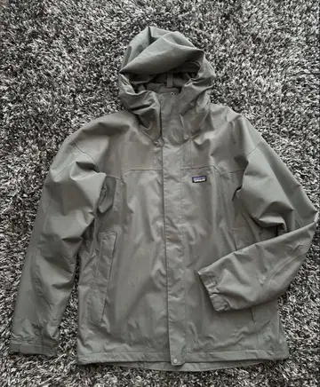 Patagonia 후드 부착 나일론 자켓 그레이