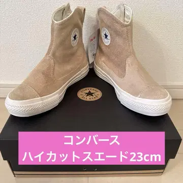 CONVERSE 베이지 하이컷 스웨이드 1SC623