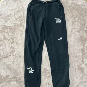 PUMA x MR DOODLE 블랙 조거 팬츠
