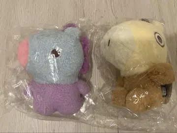 BT21 MANG 봉제 인형 2체 세트