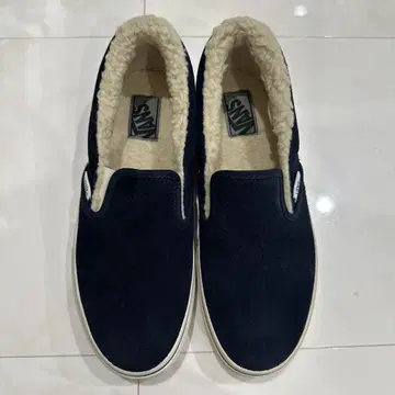 Vans 슬립온 네이비 25.5cm
