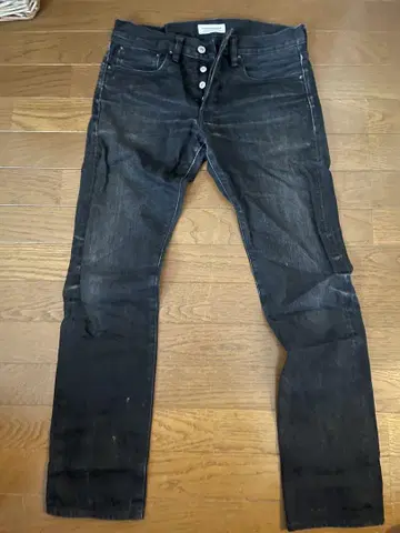 RON HERMAN DENIM 스키니 데님 블랙 30
