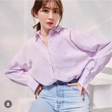 [herlipto] have it all shirt, lilac