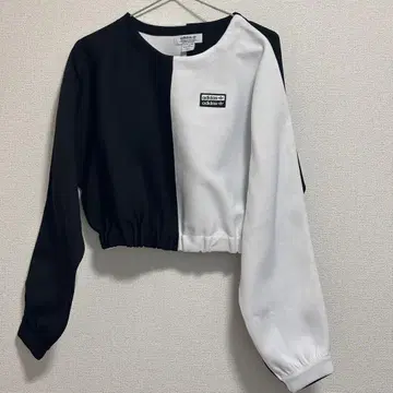 adidas 트레이닝복 블랙 화이트 S