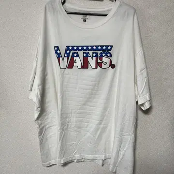 VANS 미국 국기 디자인 T셔츠 4L