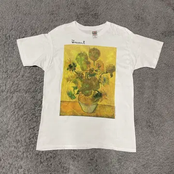 90s 고흐 해바라기 T셔츠 vintage tshirt