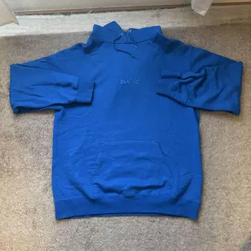 XLARGE 후드 부착 후드티 파랑 XL XLARGE (XL)
