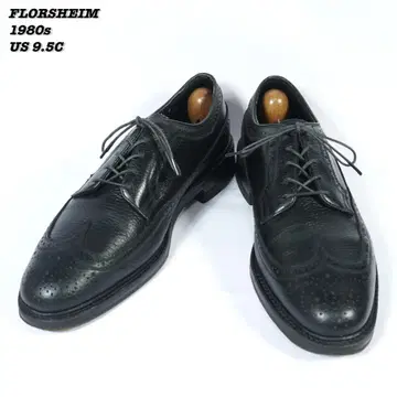 FLORSHEIM Wing Tip Shoes 1980s US9.5C