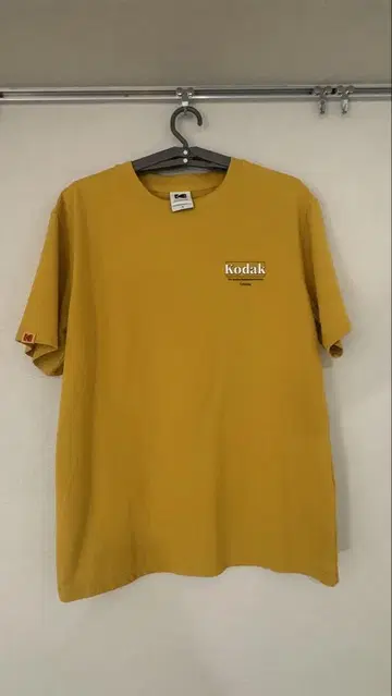 Kodak 머스타드 T셔츠 S
