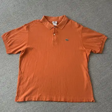 LACOSTE 피케 셔츠 오렌지