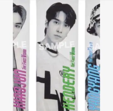 NCT WayV the first vision 헨드리 스포츠 타월