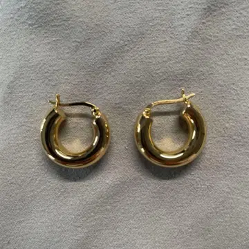 DAUGHTERSJEWELRY 골드 후프 귀걸이 심플
